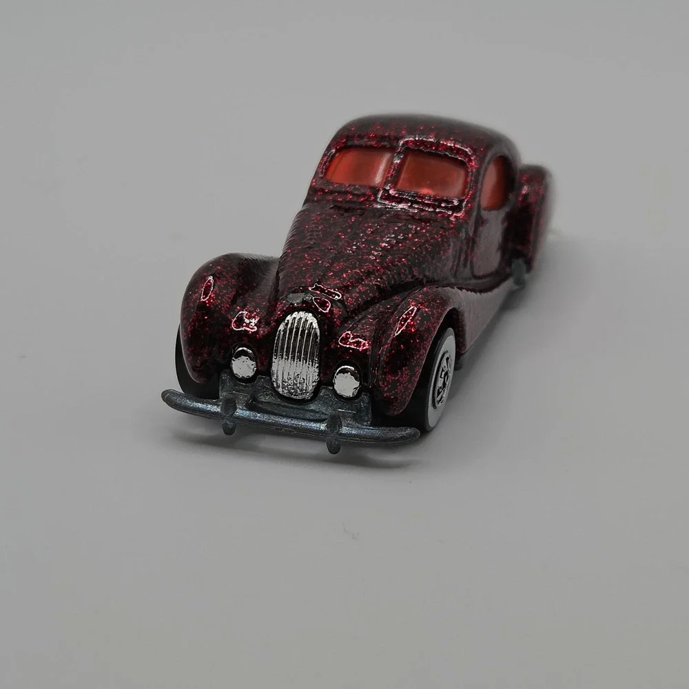 Hot Wheels Talbot Lago Red Metalflake 1987 Diecast Car Malaysia Vintage Style
